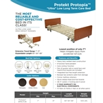 Proactive Protekt Protopia "Ultra" Low Long Term Care Beds