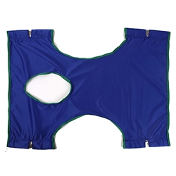 Invacare Standard Sling, Solid Polyester with Commode Opening