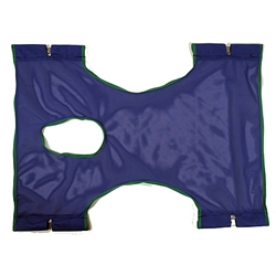Invacare Standard Sling, Polyester Mesh with Commode Opening