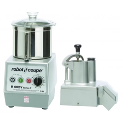 Robot Coupe 7 qt. Stainless Steel Bowl Combination Processor: Bowl Cutter and Vegetable Prep - Model R 602V