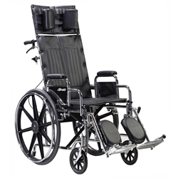 Drive Medical Deluxe Sentra Full Reclining Wheelchair