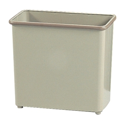 Safco Products Rectangular Wastebasket, 27-1/2 Qt. - 3/cs - Various Colors