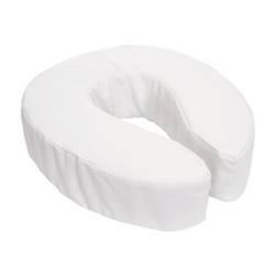 Essential Medical Padded Toilet Seat Cushion, 4" Thick