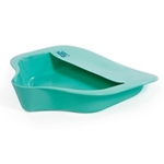 AliMed® Bariatric Bed Pan w/Anti-Splash and Bed Pan Holder