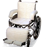 NYOrtho Sheepskin Wheelchair Pads