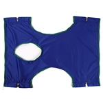 Invacare Standard Sling, Solid Polyester with Commode Opening