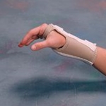 Sammons Preston Rolyan® Enlarged Thumb Hole D-Ring™ Wrist Braces