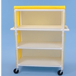 Healthline Three Shelf Cart, 42" x 20" Shelves