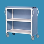 IPU Deluxe Linen Cart - Two Shelves