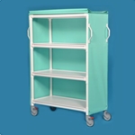 IPU Deluxe Linen Cart - Three Shelves