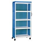 IPU Value Line Linen Cart - Four Shelves