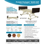 Proactive Protekt Protopia BARI EXP Bariatric "Expandable" Beds