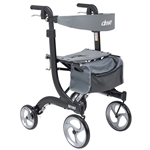 Nitro Aluminum Rollator, Tall Height, 10" Casters