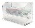Acrylic Straw Dispenser