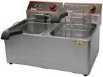 Countertop Twin Well Deep Fryer