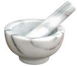 Marble Mortar and Pestle Set