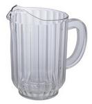 Single Spout Clear Water Pitchers