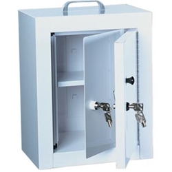 Harloff Standard Narcotics Cabinet Medium Double Door/Double Lock