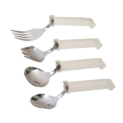 Sammons Preston Plastic Handle Swivel Utensils