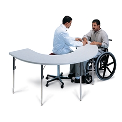 Hausmann Model 6674 Horseshoe Therapy Table