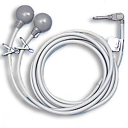 Callcare Air Activated Double Momentary Nurse Call Cords - Qtr Inch Phone Plug - Oxygen Safe