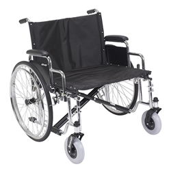 Drive Medical Bariatric Sentra EC Heavy-Duty, Extra-Extra-Wide Wheelchair