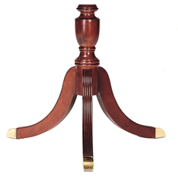 Akin Industries Wooden Duncan Phyfe Base