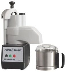 Robot Coupe 3 1/2 qt. Stainless Steel Bowl Combination Processor: Bowl Cutter and Vegetable Prep - Model R301 Ultra