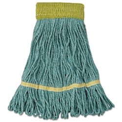 Boardwalk Super Loop Wet Mop Head, Cotton/Synthetic, Small Size - White & Various Colors - 12/cs