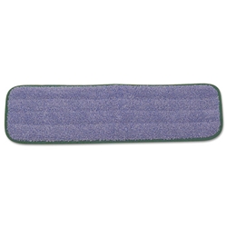 Rubbermaid Microfiber Wet Mopping Pad, 18 1/2" x 5 1/2" x 1/2", Individual or 12/cs - Various Colors