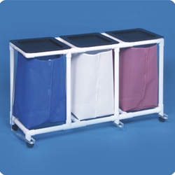 IPU Value Line Standard SizeTriple Linen Hamper