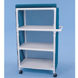 Healthline Three Shelf Cart, 32" x 20" Shelves