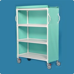 IPU Deluxe Linen Cart - Three Shelves