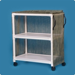 IPU Value Line Linen Cart - Two Shelves