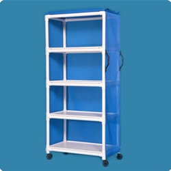 IPU Value Line Linen Cart - Four Shelves