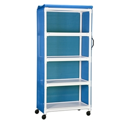 IPU Value Line Linen Cart - Four Shelves