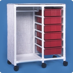 IPU Garment Rack with Bins