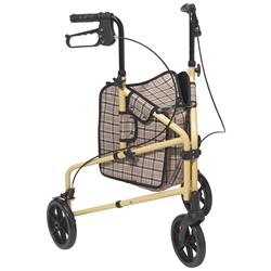 Drive Medical Winnie Lite Supreme/Go Lite 3 Wheel Aluminum Rollator