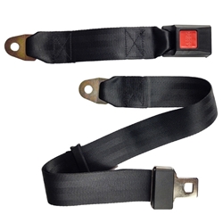 Complete Medical Wheelchair Seat Belt Auto Type Closure Black