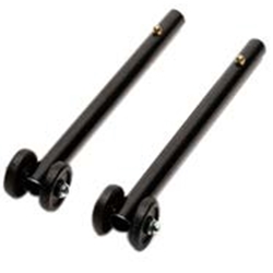 Universal Rear Anti-Tipper Straight w/ Wheels (pr)