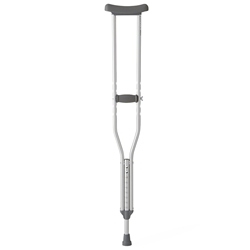 Medline Standard Aluminum Push-Button Crutches