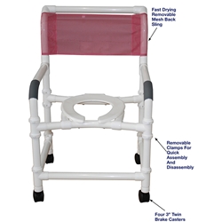 MJM Superior Knockdown Midsize Shower Chair