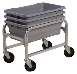 Aluminum Lug Box Cart