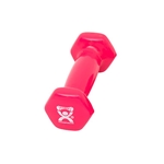 CanDo Vinyl Dumbbell, Pink (1 lb), Each