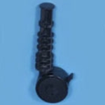 IPU Set of 3" Casters for Standard Line Chairs - 6" Plug (ITEM NOT RETURNABLE)