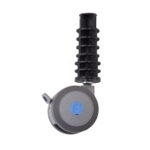 IPU Replacement Caster Set 3” EZ Clean twin  wheel casters, all locking