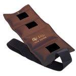 The Cuff Deluxe Ankle & Wrist Weight, Walnut (0.5 lb.)