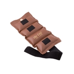 The Cuff Deluxe Ankle and Wrist Weight, Brown (10 lb.)