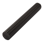 CanDo Twist-n-Bend Flexible Exercise Bar - 12" - Black - X-Heavy