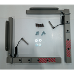 Drive Medical Foot Board Mount Brackets W/Hardware, P903, 1/pr